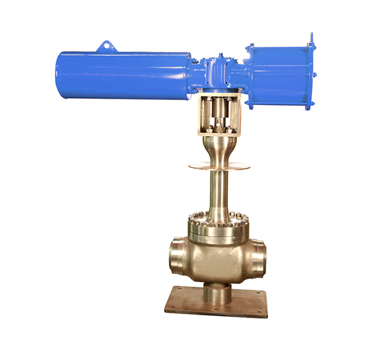 Low temperature ball valve