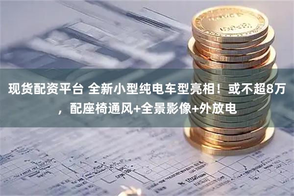 现货配资平台 全新小型纯电车型亮相！或不超8万，配座椅通风+全景影像+外放电